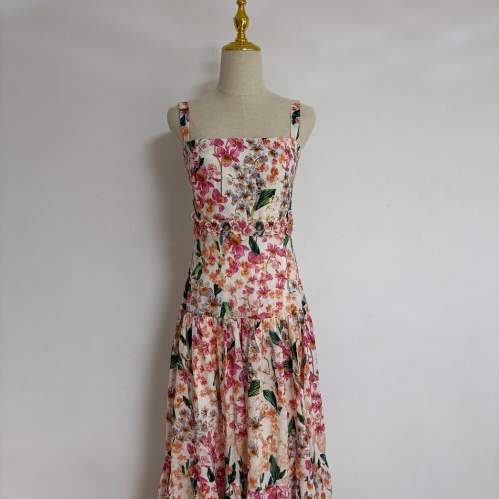 Agua by Agua Bendita Floral Print Maxi Dress - Picture 6 of 13
